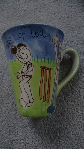 Whiittard hand painted - painted, cricket