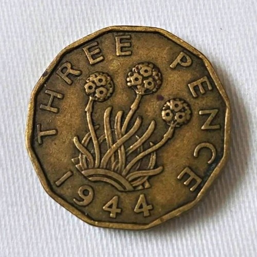 George british threepence - vi,