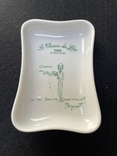 Empty pocket ashtray restaurant La Closerie des Lilas Paris - Raymond Peynet