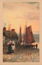 Antique C.W. Faulkner Postcard
