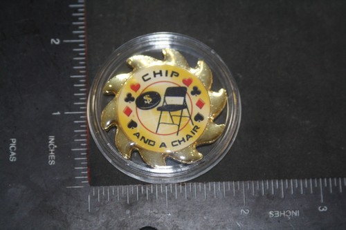 Lucky poker chip card - poker,