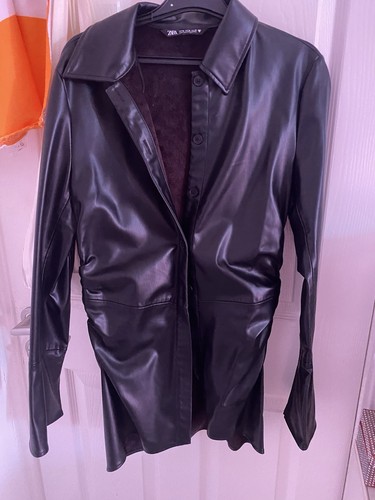 Zara leather jacket - zara,