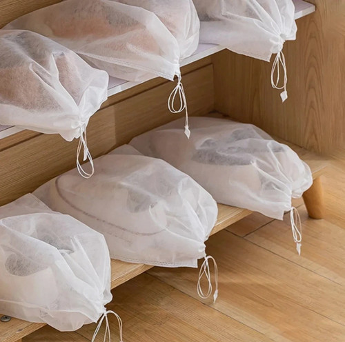 10pcs drawstring shoes - drawstring, bags