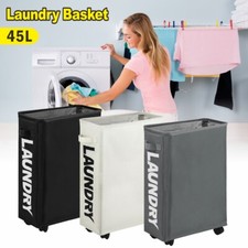 22''Laundry Basket On Wheels