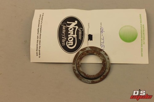 Norton front wheel dished