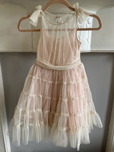 Girl next pink tulle - pink, dress