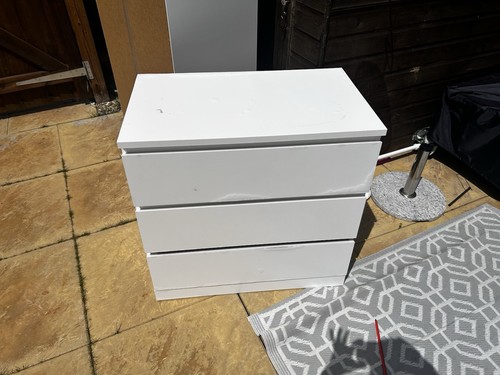 Ikea white solid - wood, drawer