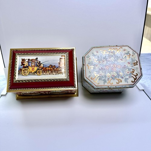 Vtg tin box bundle klann - vtg,