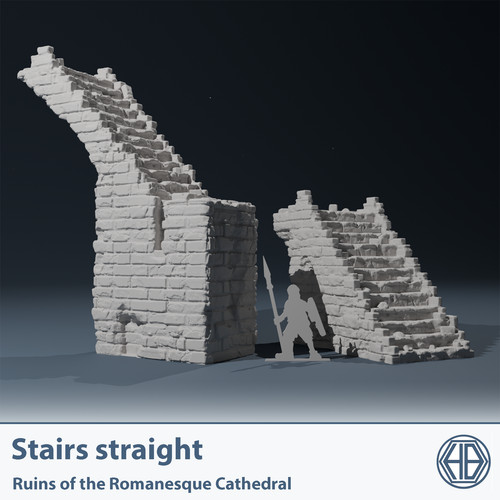 Ruined cathedral straight - cathedral,