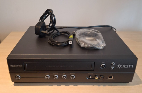 Ion vcr vhs to - to, digital