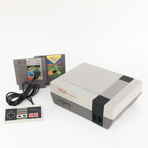 Nintendo nes console 2 - console, games