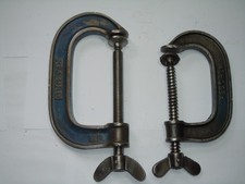 2 x Vintage Record G-Clamps