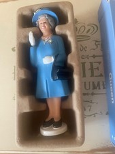 Kikkerland Polyresin Derby Edition Solar Queen Figurine Blue Hat Novelty Gift