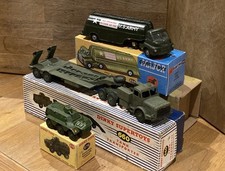 Dinky Supertoys & Corgi Major Toys Military Army lot of 3 vehicles with boxes.