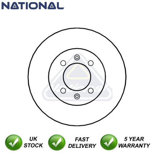 Brake disc rear national - rear,