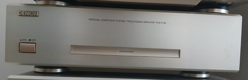 Denon poa f100 power amplifier - power,