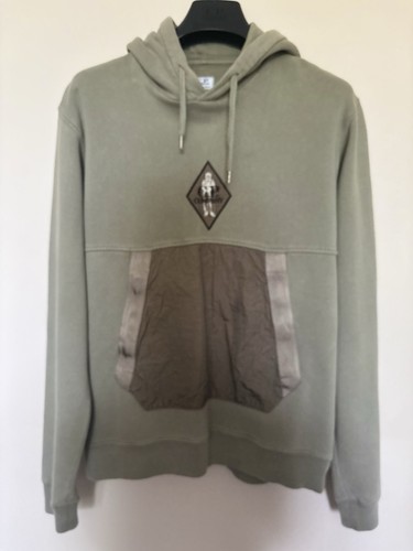 Company khaki zipped hoodie - company,