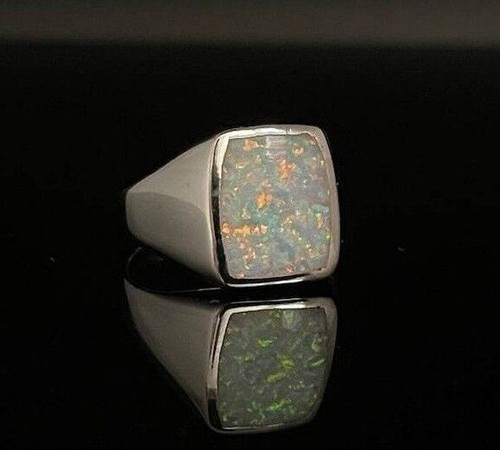 Natural fire opal - opal, gemstone