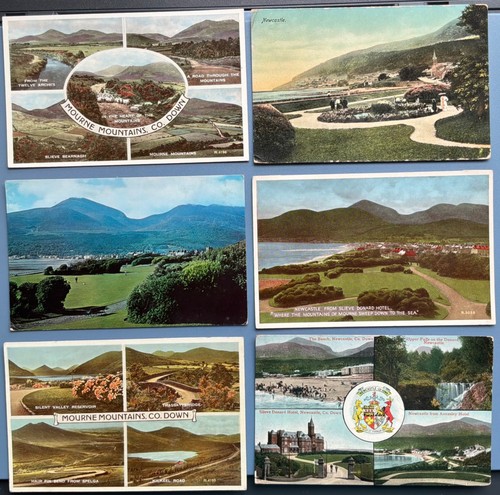 Newcastle postcards mournes - newcastle,
