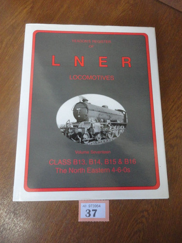Yeadons register lner - register, of