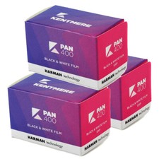 3 x Kentmere Pan 400 Black & White Film 135 (36 exposure)