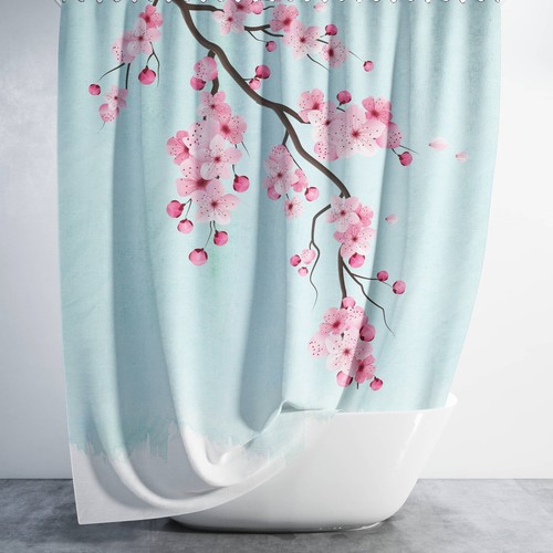 Extra long fabric bathroom - long,
