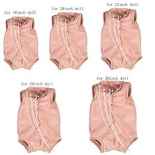 18"-24" Reborn Baby Dolls Cloth Body Kits for DIY Full Limbs Newborn Doll Supply