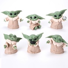 6X Mini Mandalorian Baby Yoda