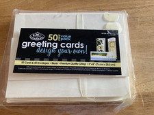 blank greeting cards (size 3"x8" 7.6cmx 20.3cm)