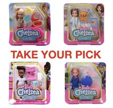 Barbie Chelsea You Can Be Anything Doctor, Lifeguard, Barista, Pilot - Choose ?