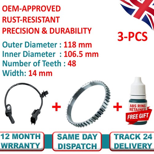 Rear abs speed - rear, sensor+abs