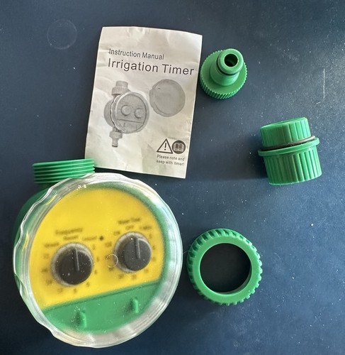 New garden irrigation timer - new,