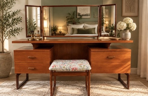 Mid century plan quadrille - mid,