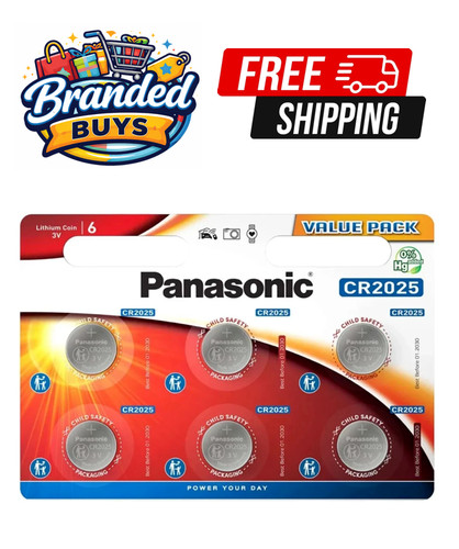 Panasonic cr2025 lithium - panasonic,