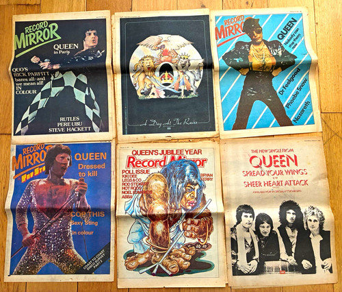 Record mirror 1977 queen - record, 1977-79.