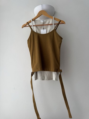Zara mustard cream layered - &,