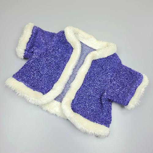 Bear factory purple faux - bear, fur