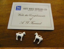 2 x VINTAGE WHITE HORSE WHISKY