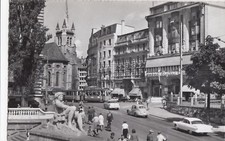 France; Lausanne, St Francis Church & Aurora Statue RP PPC Unposted, By Jaeger