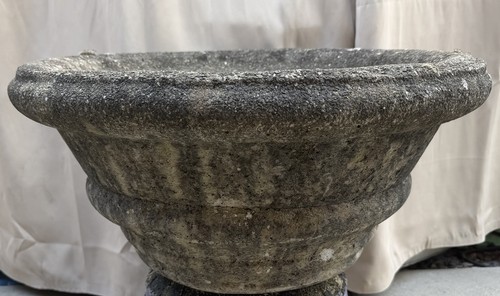 Vintage weathered cast - weathered, stone