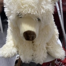 Hamleys 16 Inch Sitting Super Soft Plush Polar Bear Soft Toy , Floppy & Cuddly 5