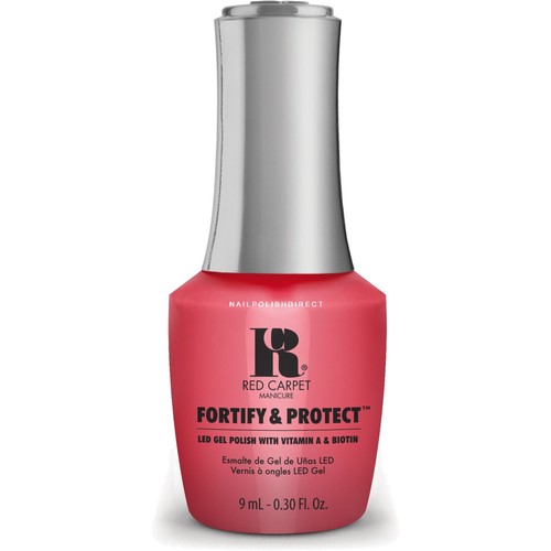 Red carpet manicure led gel - red,