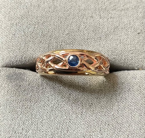 Clogau 9ct blue sapphire - clogau,