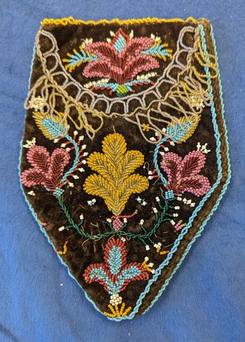 Native american beaded bag - native,