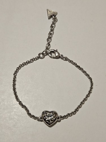 Guess silver tone chain - tone,
