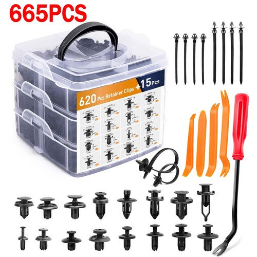 665pcs car body plastic auto - 665pcs,