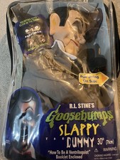Goosebumps Slappy Ventriloquist Dummy Doll Glow In The Dark Eyes