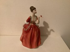 ROYAL DOULTON HN3970 FLOWER OF LOVE FIGURINE 1996 EX CON 7.5”TALL J BROMLEY