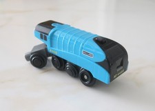 WOODEN TRAIN SETS BIGJIGS MALLARD BATTERY OPERATED TRAIN ENGINE 