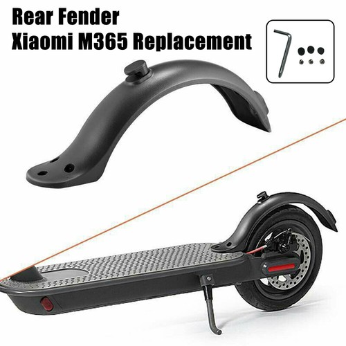 Black rear mudguard tire - rear,